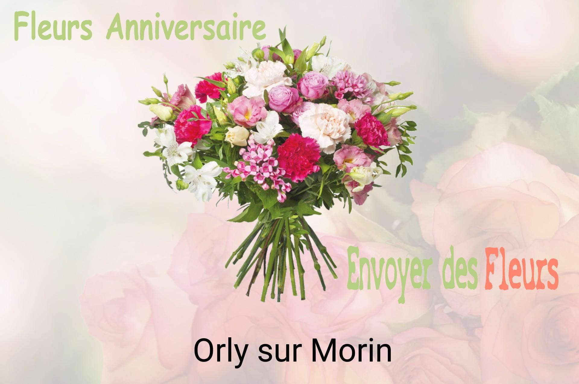 Bouquet de fleurs d’anniversaire livré à Orly-sur-Morin